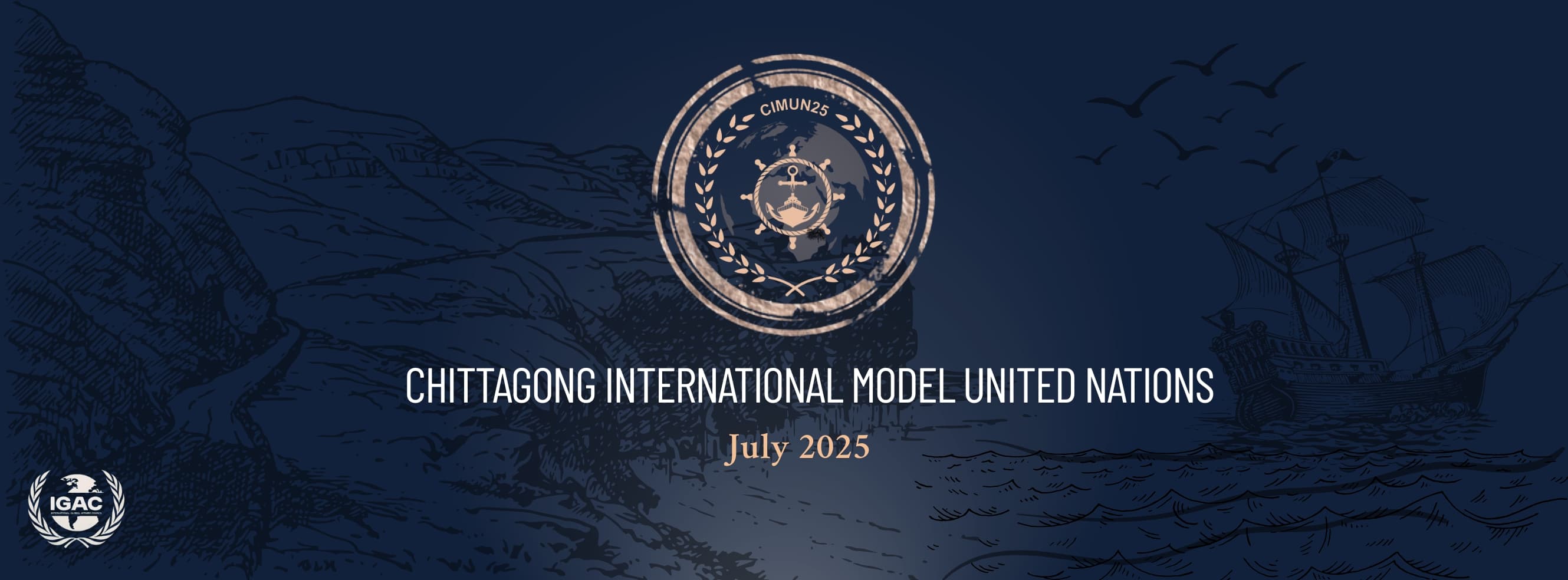 Image of the IGAC Chattogram Model United Nations conference held in Chattogram, Bangladesh in July 2024