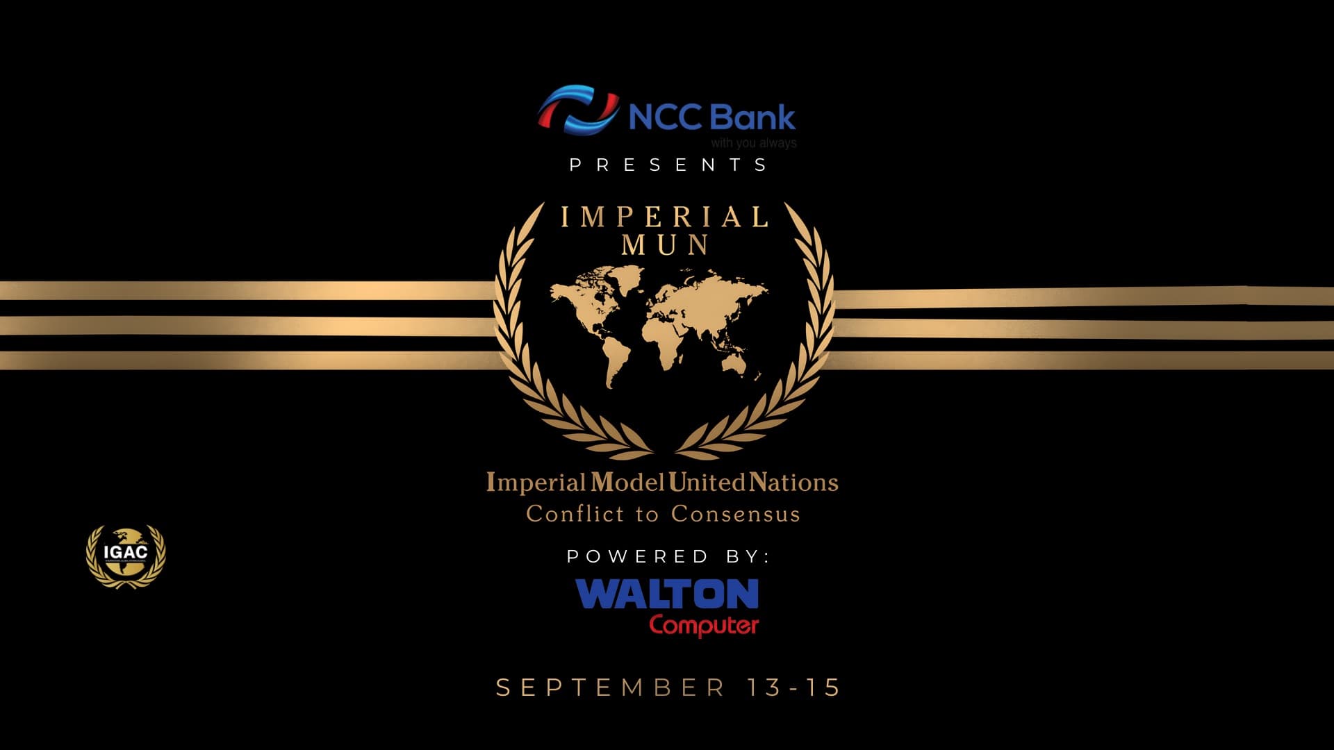 Image of the Imperial Model United Nations 2024 (IMUN'24) conference held in Dhaka, Bangladesh in August 2024